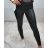 Leggings Hose Kunstleder mit Reißverschluss (xs-m) Italian Fashion LML20003