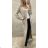 Strickjacke gestrickte lange Ärmel Damen (uni sl) ITALIENISCHE Mode IMM20204