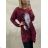 T-Shirt Kurzarm übergroße Frauen (uni XL / 2XL) ITALIENISCHER MODUS IM919700
