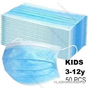 Gesichtsschutzmaske mit dicker Kontaktsohle gegen 3 layers Unisex-Viren (KIDS 3-1YEAR) MADE IN CHINA ROUSKA5BLUE50KIDS