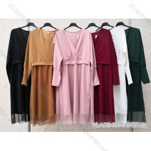 Bluse Langarm mit Rüschen Frauen (UNI S / L) ITALIAN FASHION IMK20159