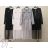 Bluse Langarm mit Rüschen Frauen (UNI S / L) ITALIAN FASHION IMK20159