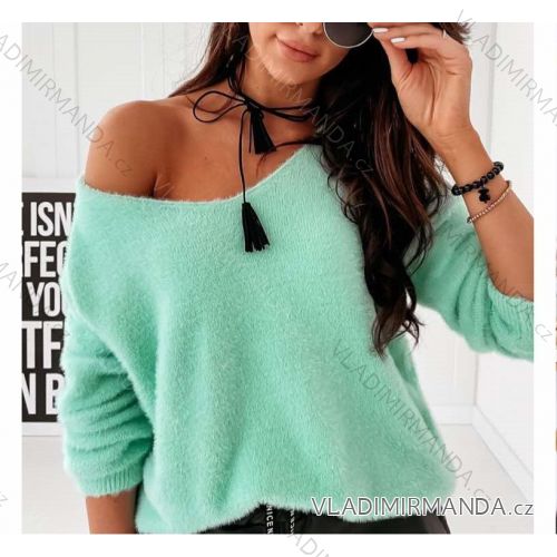 Kleid mit 3/4 Ärmeltasche für Damen (uni sl) ITALIAN Fashion IM3181746