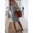 Kleid mit 3/4 Ärmeltasche für Damen (uni sl) ITALIAN Fashion IM3181746