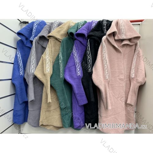 Kleid mit 3/4 Ärmeltasche für Damen (uni sl) ITALIAN Fashion IM3181746