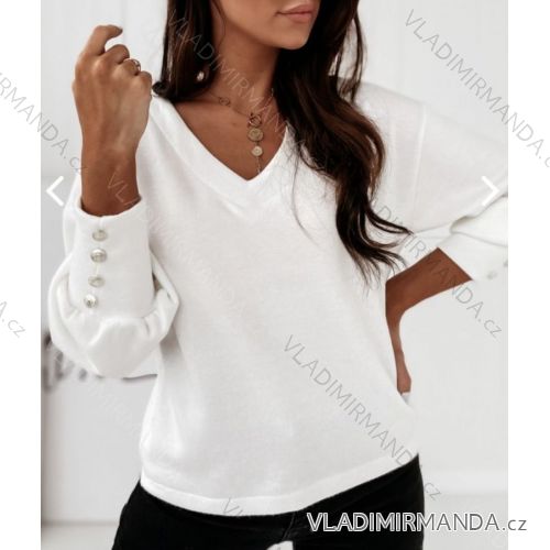 Kleid mit 3/4 Ärmeltasche für Damen (uni sl) ITALIAN Fashion IM3181746