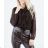 Kleid mit 3/4 Ärmeltasche für Damen (uni sl) ITALIAN Fashion IM3181746
