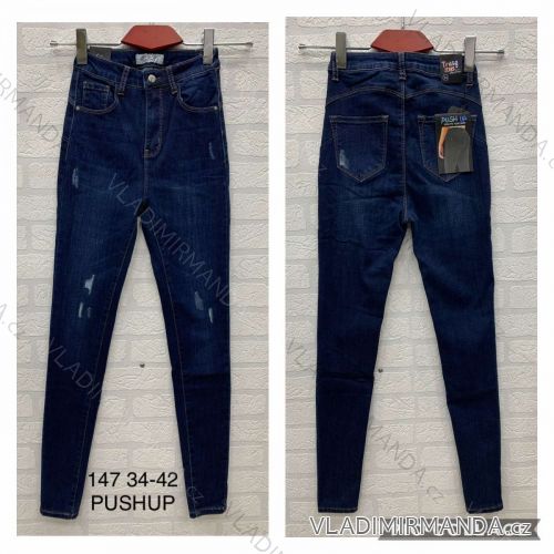 Jenas Hose Kunstleder mit Reißverschluss (34-42) JEANS JWA20021