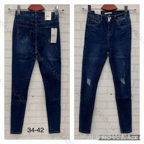 Jenas Hose Kunstleder mit Reißverschluss (34-42) JEANS JWA20022