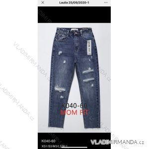 Jenas Hose Kunstleder mit Reißverschluss (XS-XL) LAULIA JWA20076