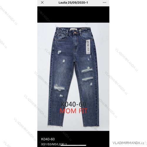 Jenas Hose Kunstleder mit Reißverschluss (XS-XL) LAULIA JWA20076