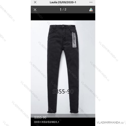 Jenas Hose Kunstleder mit Reißverschluss (XXS-L) LAULIA JWA20092