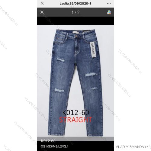 Jenas Hose Kunstleder mit Reißverschluss (XS-XL) LAULIA JWA20101