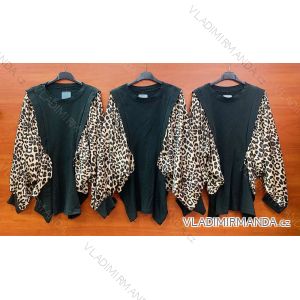 Tričko elegantní netopýří rukáv dámské (UNI S/L) ITALSKÁ MÓDA IMWA20889