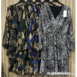 Šaty elegantní košilové dlouhý rukáv dámské (UNI S/L) ITALSKÁ MÓDA IMWP20055