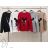 Kleid mit 3/4 Ärmeltasche für Damen (uni sl) ITALIAN Fashion IM3181746