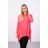 Sweatshirt mit Fahrraddruck - dunkles Puderrosa
