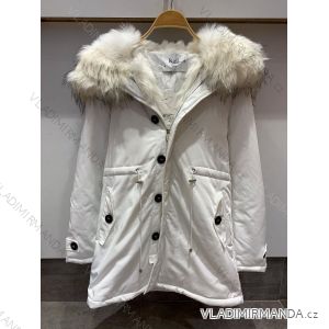 Winterpark mit Fellfell glänzend K-ZELL FASHION KZE198103SILVER