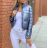 Jacke Winterjacke mit Kapuze und Fell Damen Übergröße (46-54) POLISH FASHION BLI19YP-18057-12