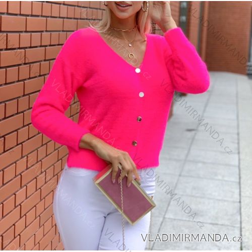 Damen-Strickpullover (uni s-l) ITALIAN FASHION IMC20010