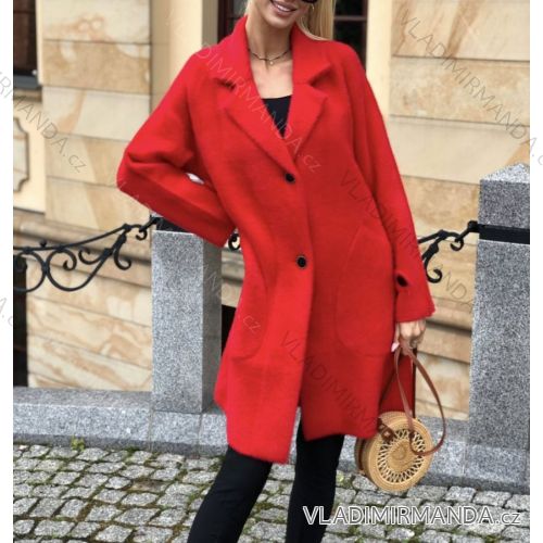 Damen Frühlingsmantel (uni s-l) ITALIAN FASHION IMH20085