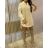 Kleid mit 3/4 Ärmeltasche für Damen (uni sl) ITALIAN Fashion IM3181746