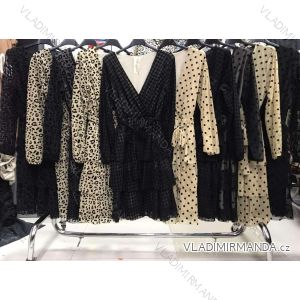 Kleid mit 3/4 Ärmeltasche für Damen (uni sl) ITALIAN Fashion IM3181746