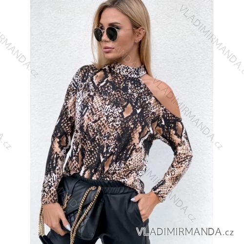 Kleid mit 3/4 Ärmeltasche für Damen (uni sl) ITALIAN Fashion IM3181746