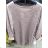 Lässige Langarm Kleid Frauen (uni s / m) MODA ITALY IM319788
