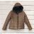 Jacke Winterjacke mit Kapuze und Fell Damen Übergröße (46-54) POLISH FASHION BLI19YP-18057-12