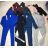 Damen Trainingsanzug Langarm (S/M ONE SIZE) ITALIENISCHE MODA IMWD20512