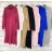 Sommerkleid Langarm geblümte Damen (UNI S / L) ITALIAN FASHION IMK20150