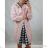 Cardigan pletený teplý dlouhý rukáv dámský (S/M/L ONE SIZE) ITALSKÁ MÓDA IMD21886