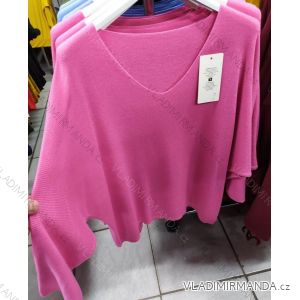 Damen-Langarmpullover (uni L / XL) ITALIAN MODA IM7191009