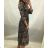 Kleid mit 3/4 Ärmeltasche für Damen (uni sl) ITALIAN Fashion IM3181746