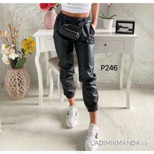 Kleid mit 3/4 Ärmeltasche für Damen (uni sl) ITALIAN Fashion IM3181746