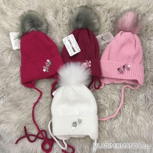 Kappe mit Pompon warmes Winterkind Baby (eine Größe) PERFECT POLISH FASHION PV920300