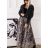 Kleid mit 3/4 Ärmeltasche für Damen (uni sl) ITALIAN Fashion IM3181746