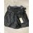 Shorts Shorts Kunstleder Frauen (uni s-l) ITALIAN FASHION IM920107