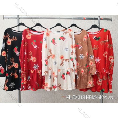 Bluse Langarm mit Rüschen Frauen (UNI S / L) ITALIAN FASHION IMK20159