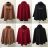 Poncho Damen (Einheitsgröße) ITALIAN Fashion IM11733