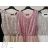 Bluse Langarm mit Rüschen Frauen (UNI S / L) ITALIAN FASHION IMK20159