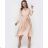 Sommerkleid Langarm geblümte Damen (UNI S / L) ITALIAN FASHION IMK20150