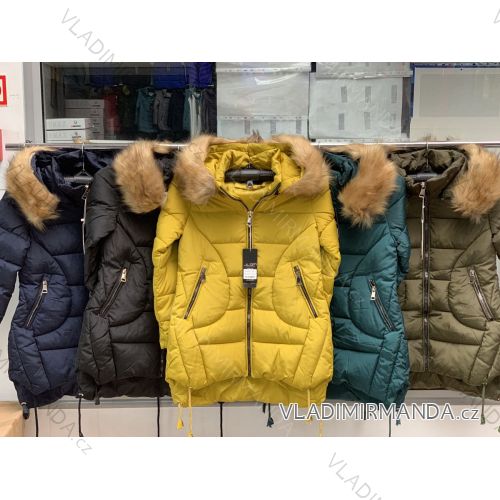 Mantel Winter Park mit Fell Frauen (S-2XL) JIALIQIANMEIA MA119958