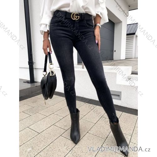 Leggings Hose Kunstleder mit Reißverschluss (34-42) JENAS JWA20048