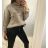Sweater Rollkragenpullover Langarm Frauen (S-M-L ONE SIZE) Italská móda IM820052