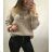 Sweater Rollkragenpullover Langarm Frauen (S-M-L ONE SIZE) Italská móda IM820052