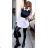 Kleid mit 3/4 Ärmeltasche für Damen (uni sl) ITALIAN Fashion IMWD20529