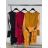 Bluse Langarm mit Rüschen Frauen (UNI S / L) ITALIAN FASHION IMK20159