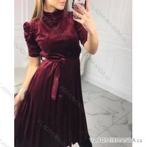 Sommerkleid Langarm geblümte Damen (UNI S / L) ITALIAN FASHION IMK20150